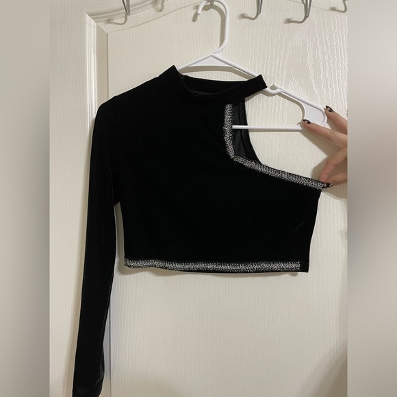 Crop one shoulder shein top - Picture 1 of 3